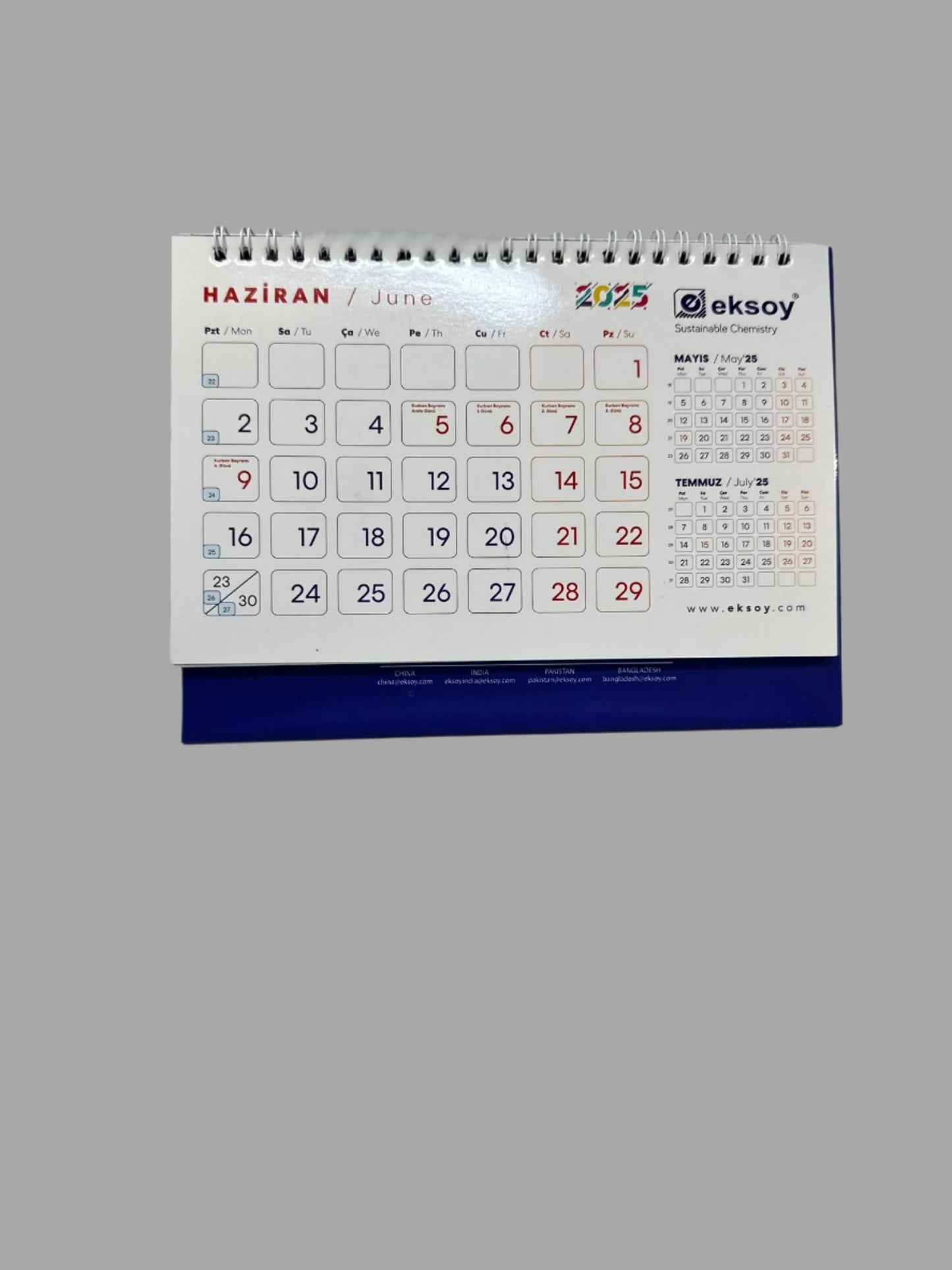 Custom Calendars